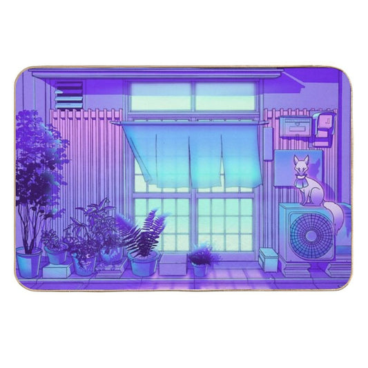 Inari Night  Dirt-Trapping Bath Mat