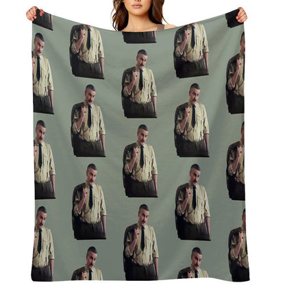 BBC Ghosts The Captain Durable Throw Blanket