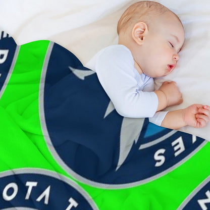 Minnesota Timberwolves Wrinkle-free Throw Blanket