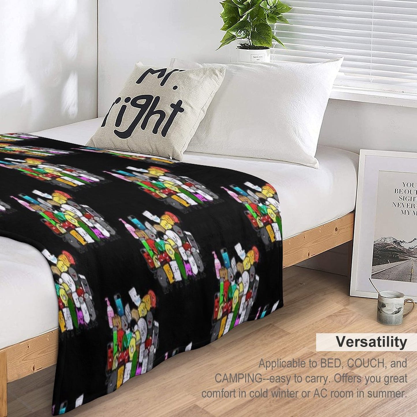 Inanimate Insanity Versatility Throw Blanket