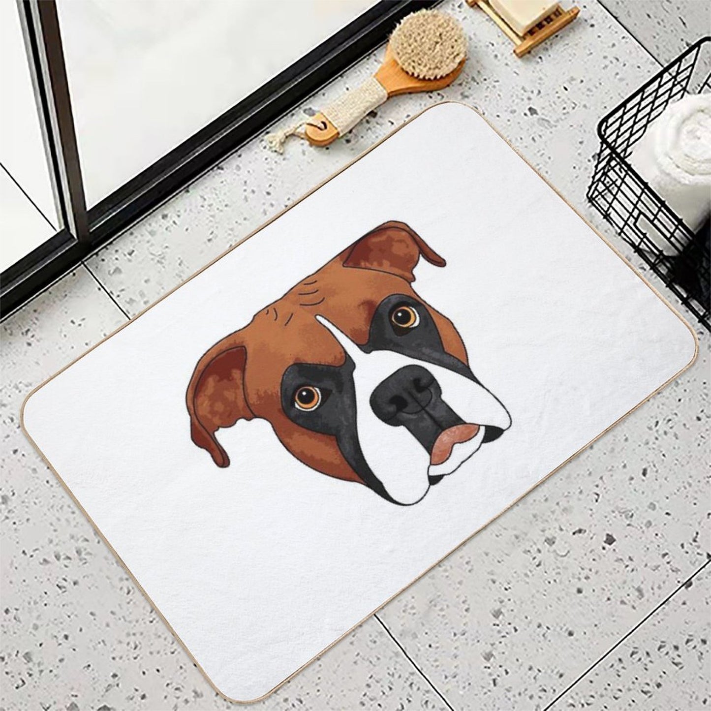 Boxer  Odorless Bath Mat