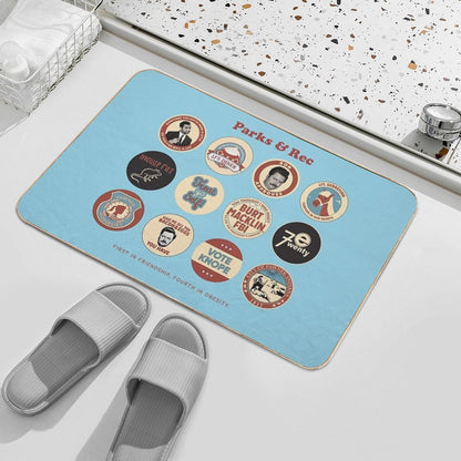 Parks And Rec  Toxin-Free Bath Mat