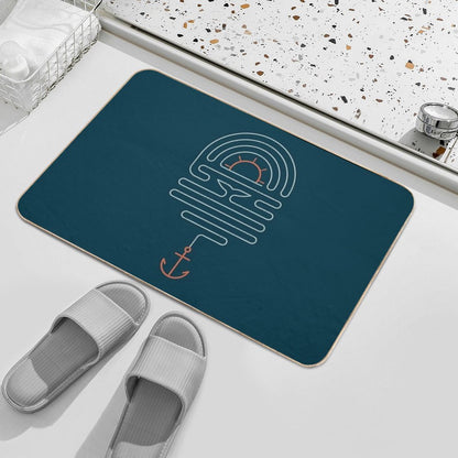 The Tale of The Whale  Non-Slip Bath Mat