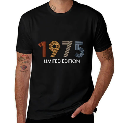 Retro 50 Years Vintage 1975 Limited Edition 50th Birthday  Relaxed-fit T-Shirt