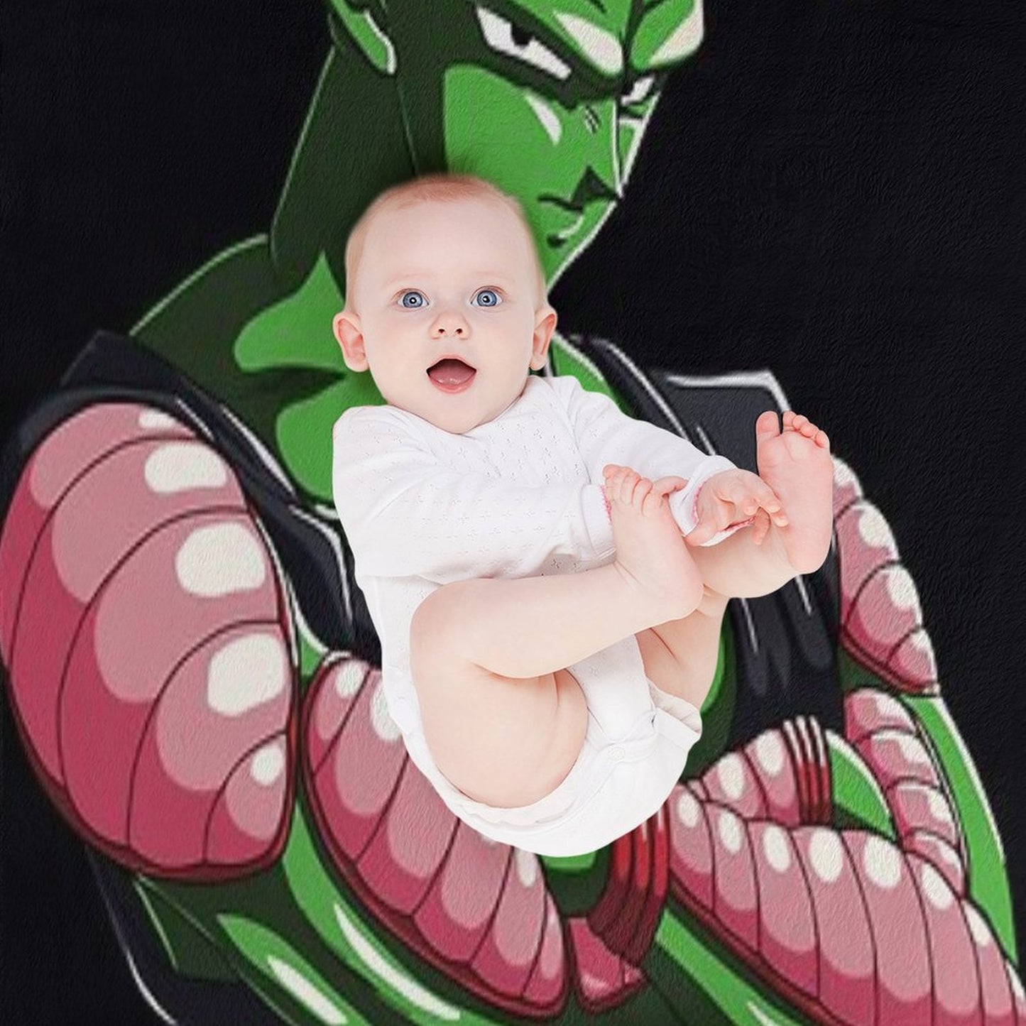 DBZ - Piccolo Sustainable Throw Blanket