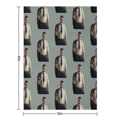 BBC Ghosts The Captain Durable Throw Blanket