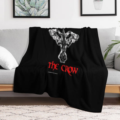 Vintage-1994-The-Crow-Deadstock Plush Throw Blanket