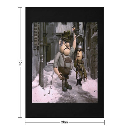 Burgermeister On The Town Multi-functional Throw Blanket