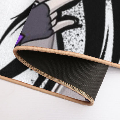 Anime Goth Girl  High-Traffic Bath Mat