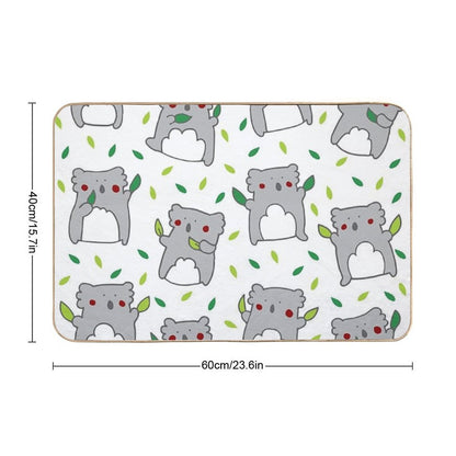Save The Koalas  Pet-Safe Bath Mat