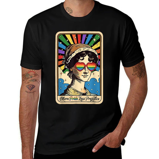 More Pride Less Prejudice LGBT Rights Tarot Card  Soft T-Shirt
