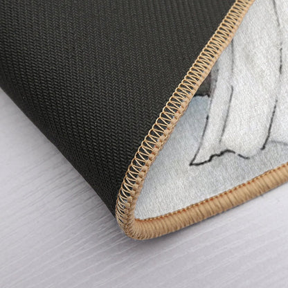 The Wild Wood  Fade-Resistant Bath Mat