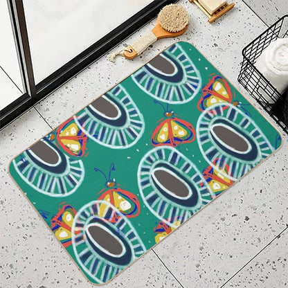 Burrudjarra Native Butterfly .  Multi-Purpose Bath Mat