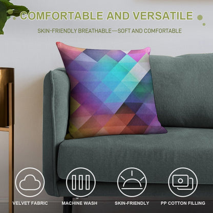 Pattern 12 Soft Easy Maintenance Throw Pillow