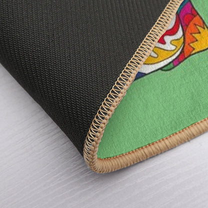 Psychedelic Peace  Non-Slip Bath Mat