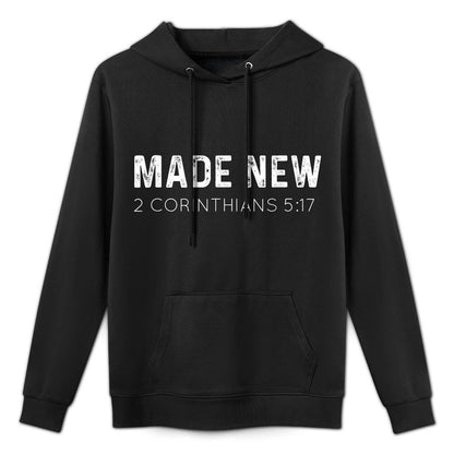Made New  2 Corinthians 517 Baptism Christian T-shirt Relaxed Fit Hoodie
