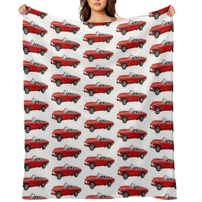 Triumph Spitfire Quick-dry Throw Blanket