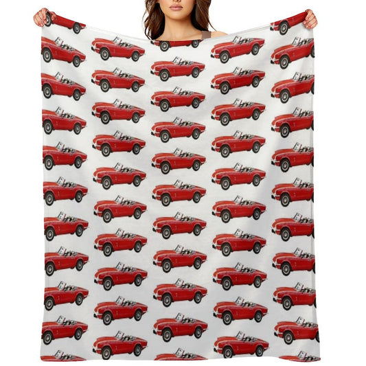 Triumph Spitfire Quick-dry Throw Blanket