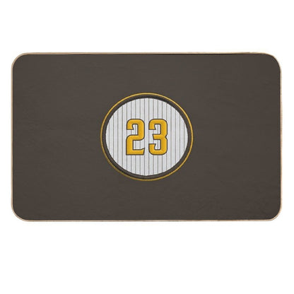 23 - El Niño (alt Version)  Fade-Resistant Bath Mat