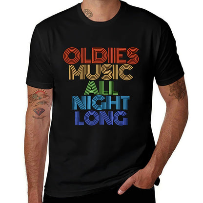 Oldies Music Fan Dad  Odor-resistant T-Shirt