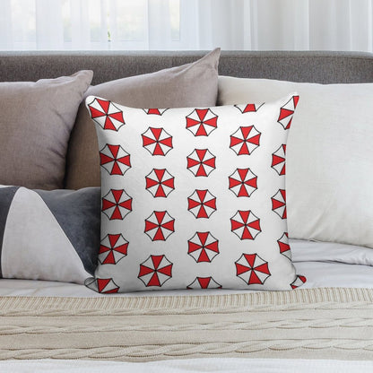 Resident Evil Inspired Umbrella Corporation Products Version 2 Soft Gift Ready Throw Pillow