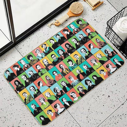 Feminist Icons  Easy Maintenance Bath Mat