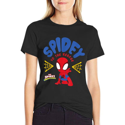Marvel Spidey And His Amazing Friends Spidey To The Rescue  Lightweight T-Shirt