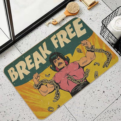 Break Free  Dirt-Trapping Bath Mat