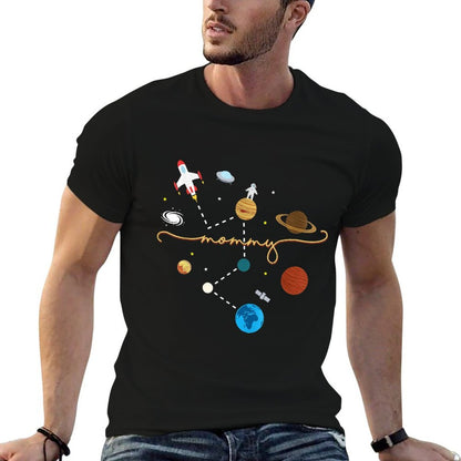 Mom Outer Space Birthday Party  Classic T-Shirt