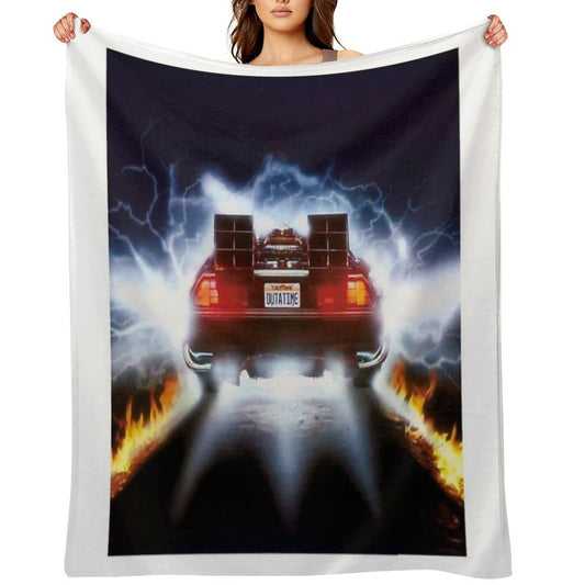 Back to The Futur Easy Care Throw Blanket