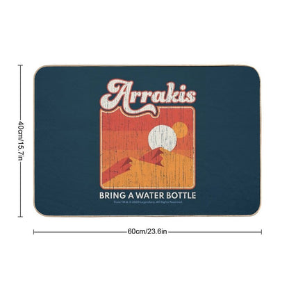 Dune 2020 Arrakis Desert Design  Dirt-Trapping Bath Mat