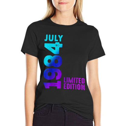 July 1984 Year 1984 Retro 1984 Vintage Limited Edition  Classic T-Shirt