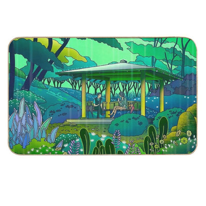 Rainy Encounter  Multi-Purpose Bath Mat
