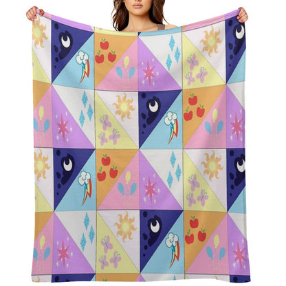 Cutie Marks Premium Throw Blanket