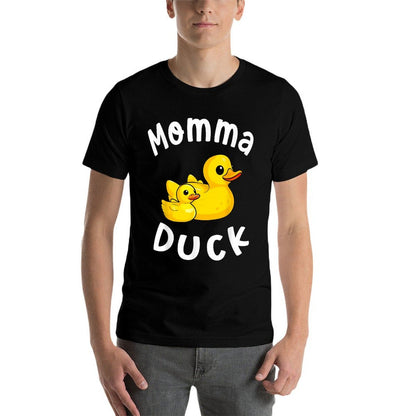 Momma Duck Birthday Rubber Duck Kids Family Matching  Versatile T-Shirt