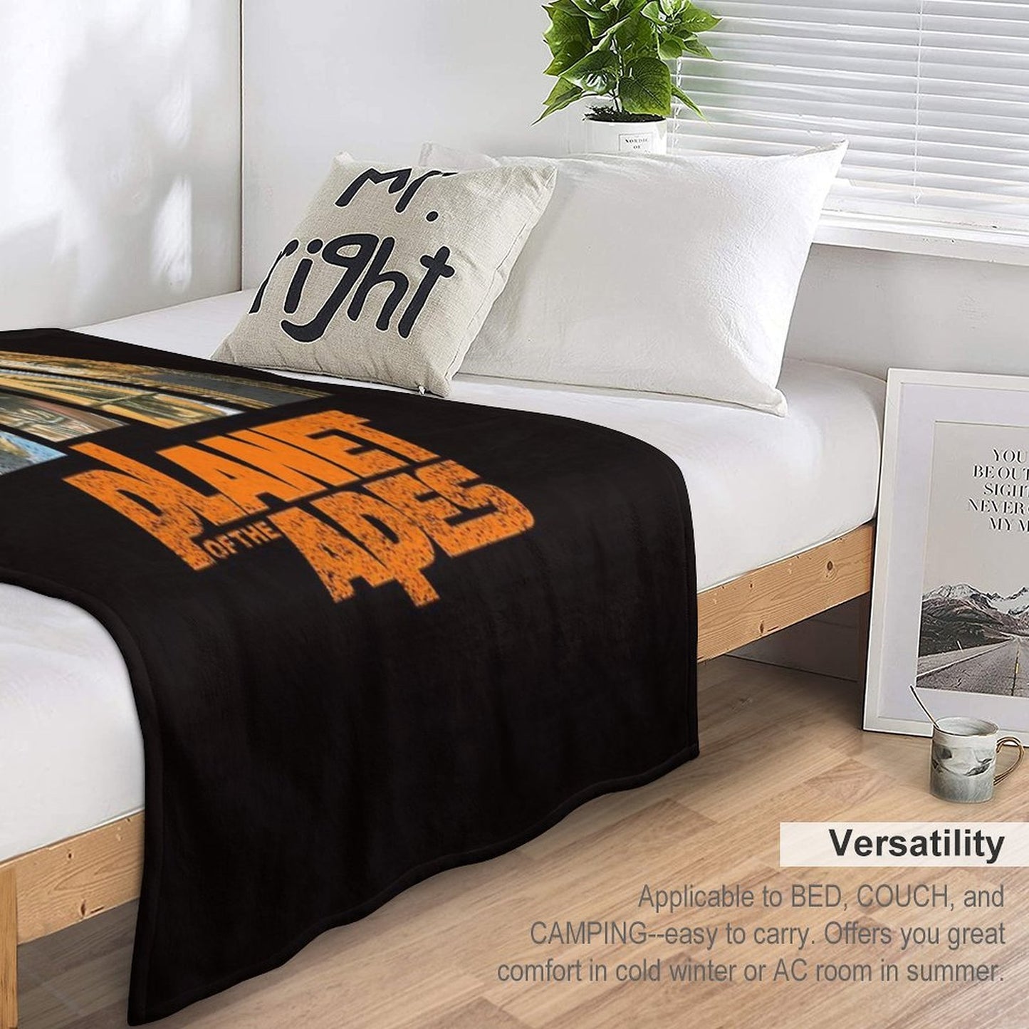 Film  - Planet Of The Apes Eco-conscious Throw Blanket