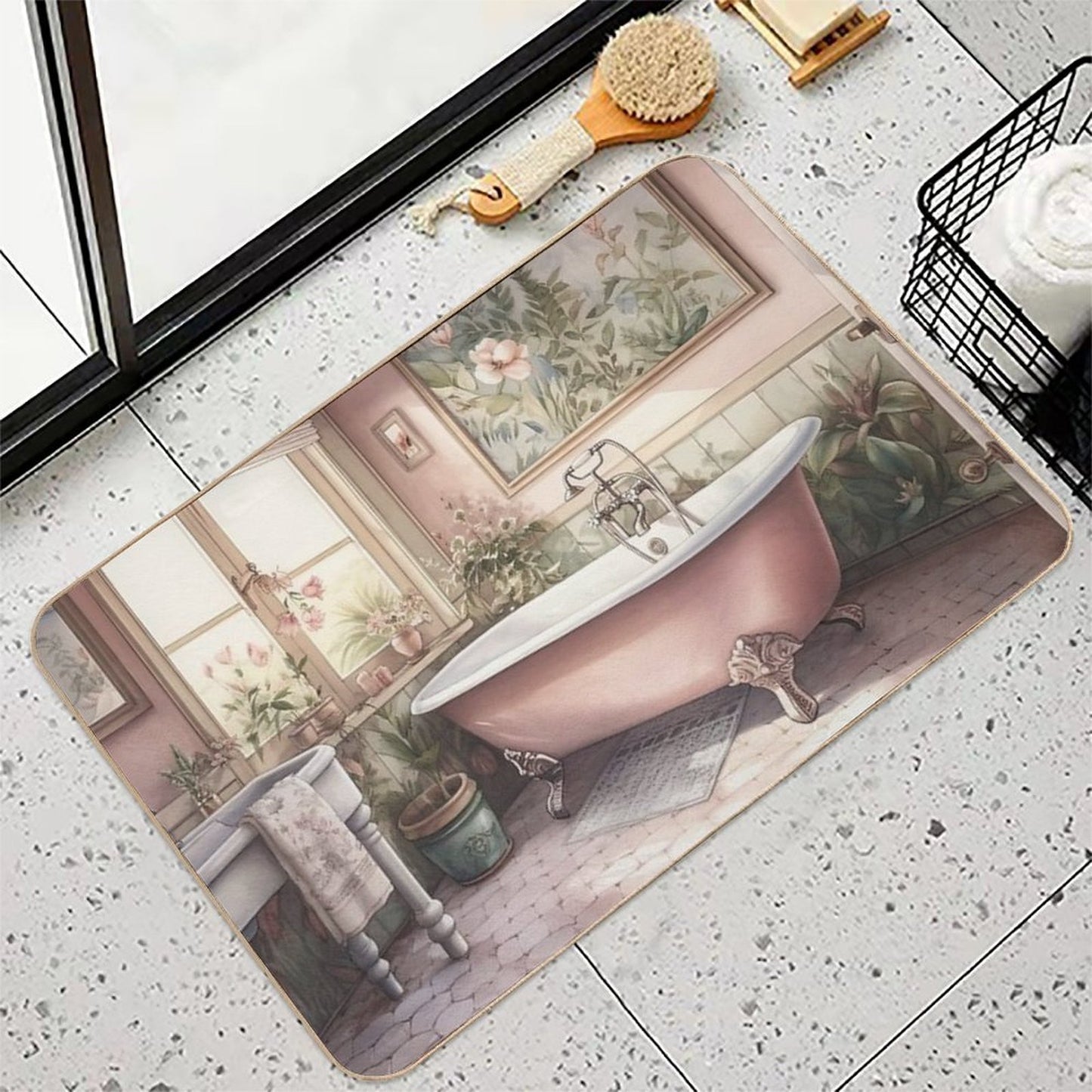Beauty Bath VII  Absorbent Bath Mat