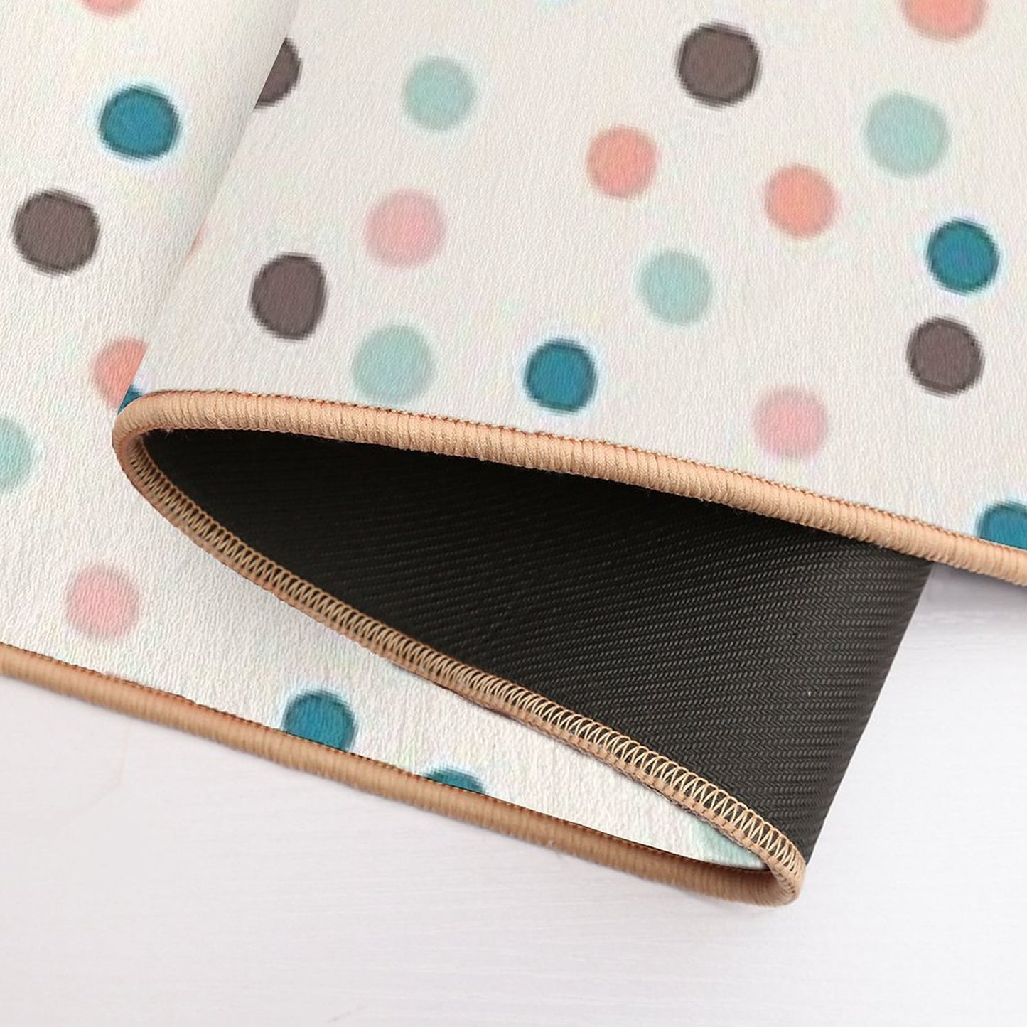 Pretty Confetti Polka Dot Pattern  Odorless Bath Mat