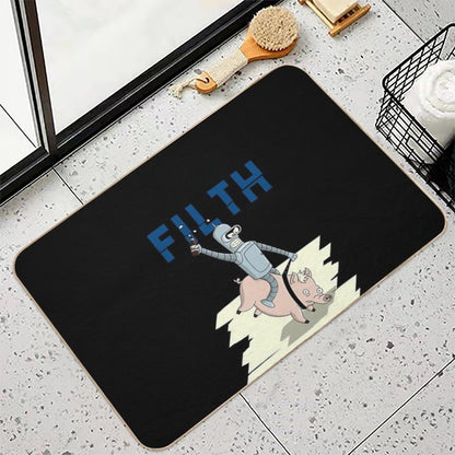 Filth  Non-Slip Bath Mat