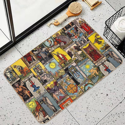 The Major Arcana of Tarot  Toxin-Free Bath Mat