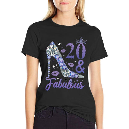20 And Fabulous Stepping Into My 20th Birthday  Soft T-Shirt