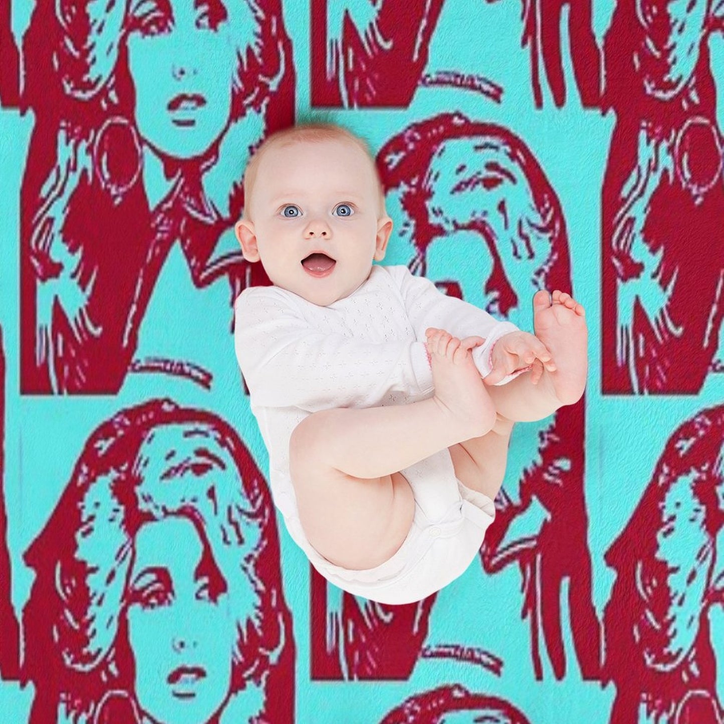 Dolly Machine-washable Throw Blanket