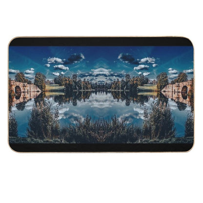 Blenheim Palace Gardens  High-Traffic Bath Mat