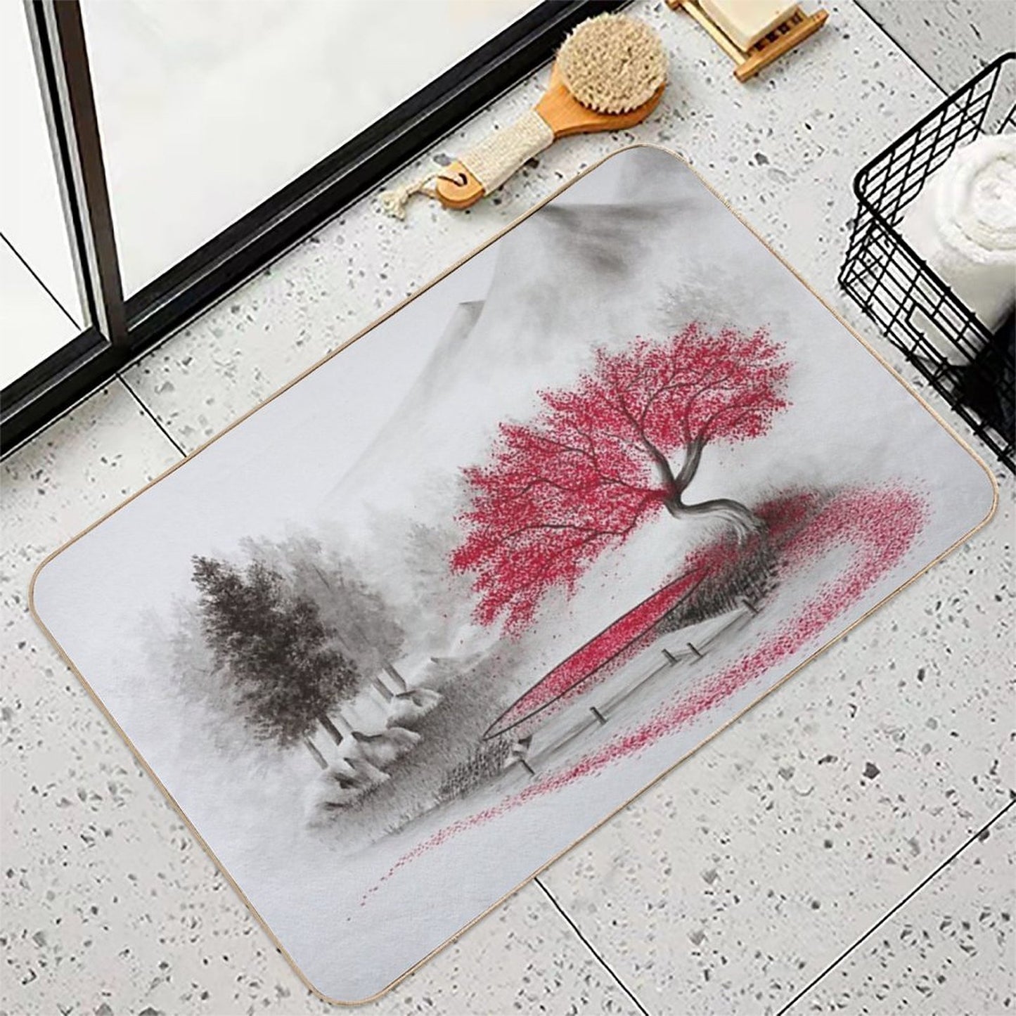 Memories  Stain-Proof Bath Mat