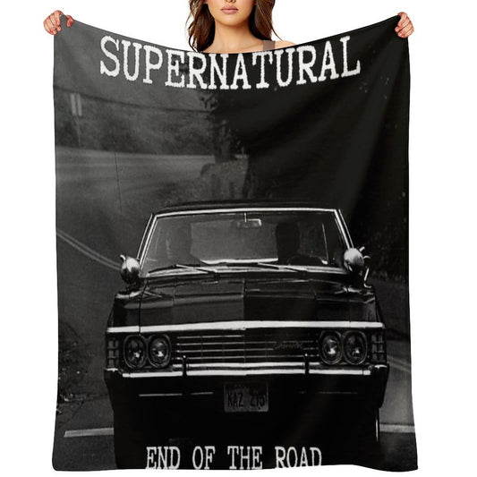 Supernatural Impala Shrink-resistant Throw Blanket