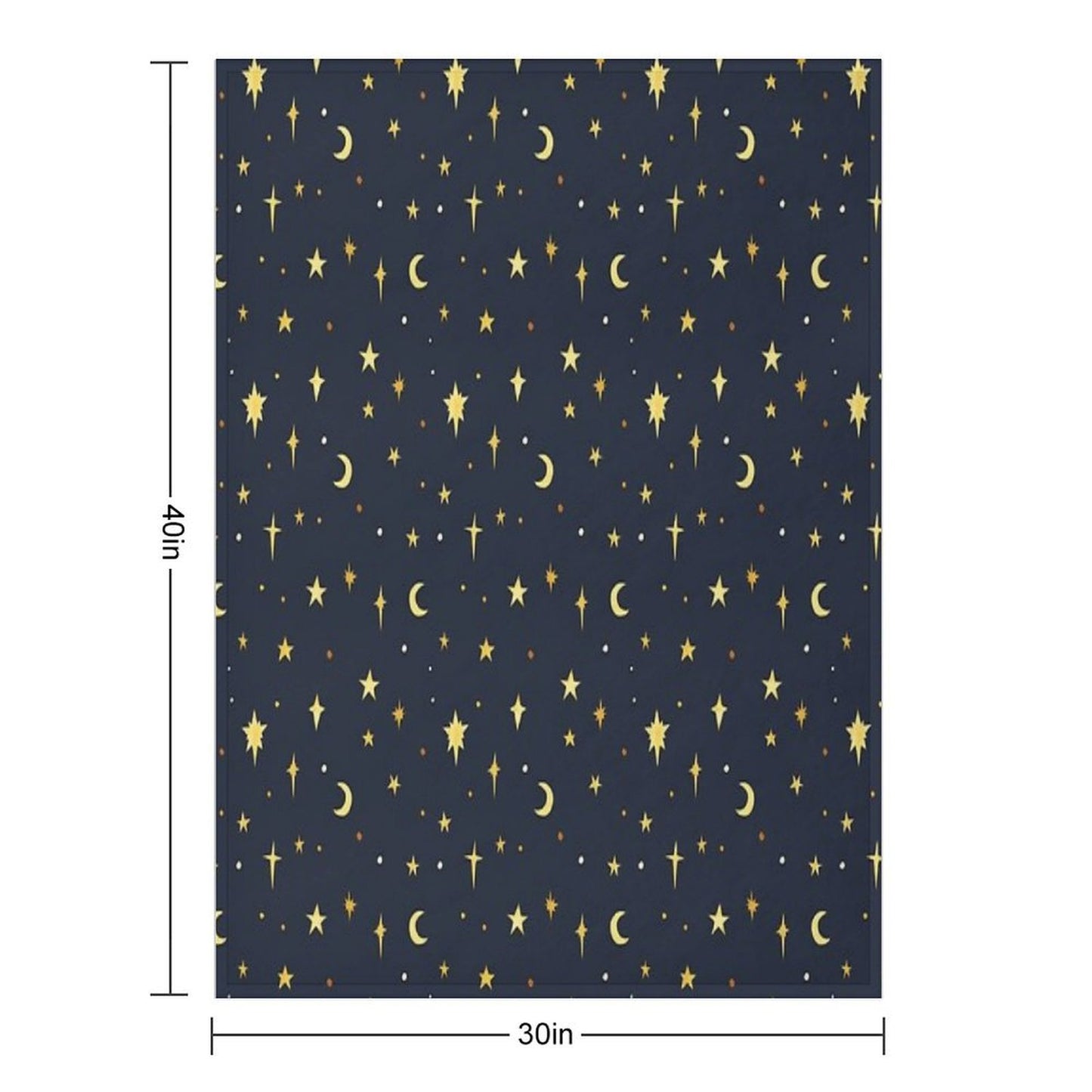 Starry Sky Pattern Multi-functional Throw Blanket