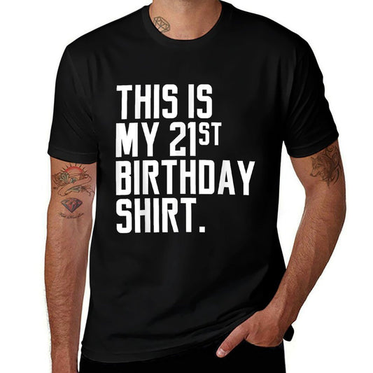 Funny 21st Birthday Gift  Lightweight T-Shirt