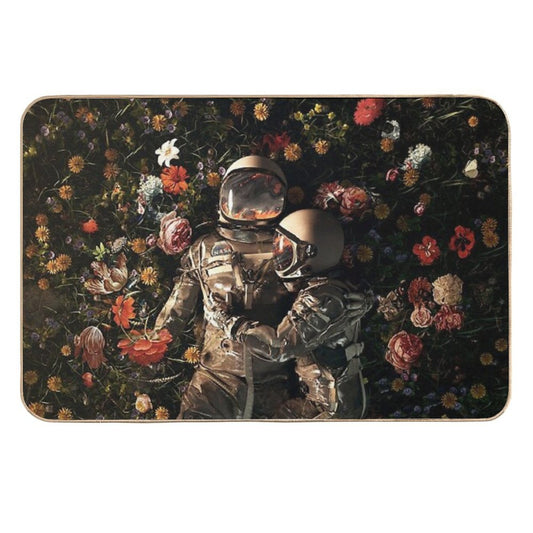 Garden Delights II  Dirt-Trapping Bath Mat