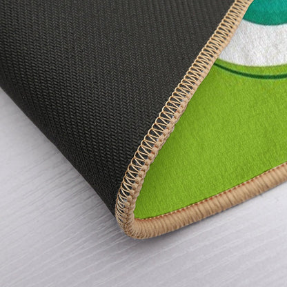 Mike Wazowski Minimalist  Dirt-Trapping Bath Mat