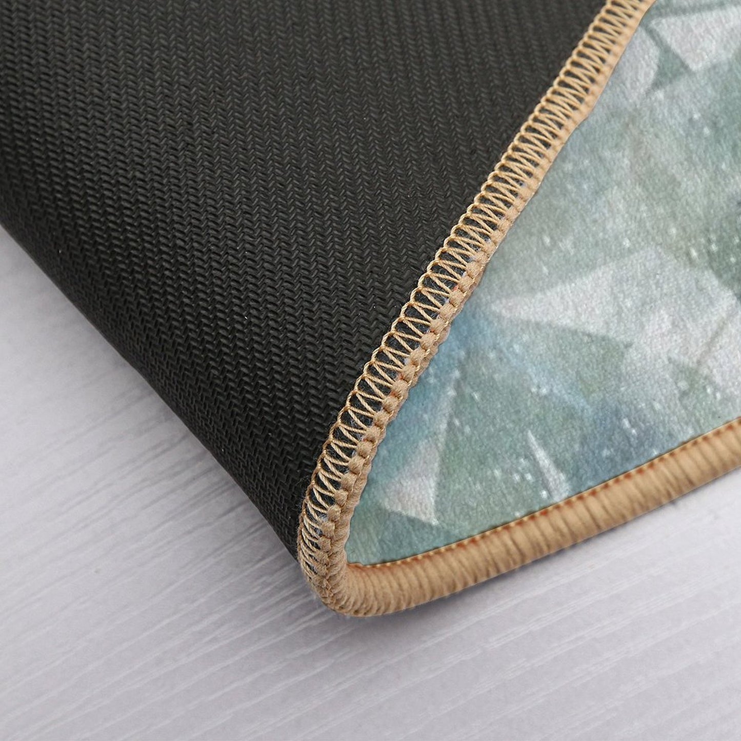 Leaf Pattern Design  Non-Slip Bath Mat